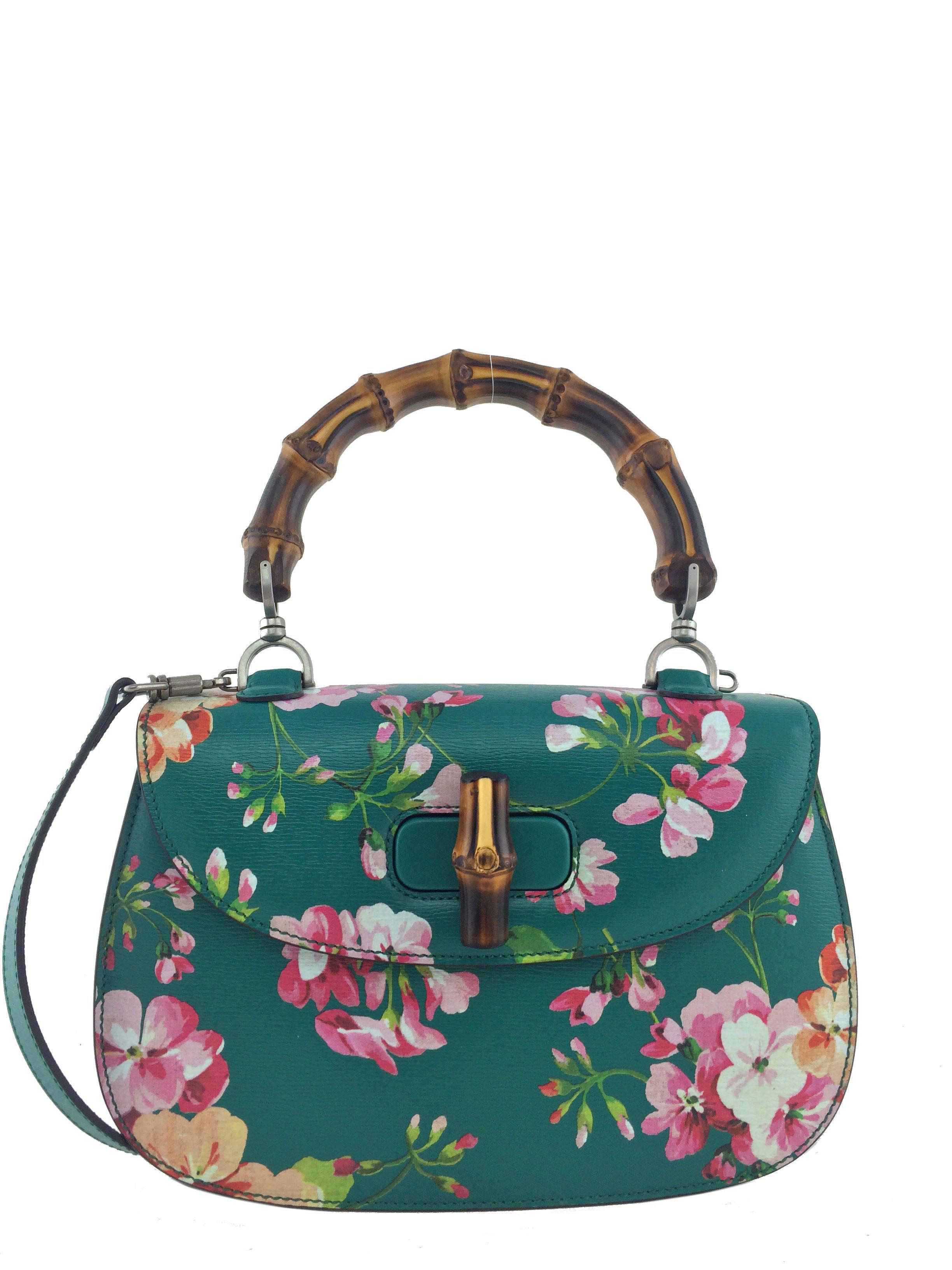 GUCCI Bamboo Blooms Daily Top Handle Bag (LARGE)Luxurious Sophisticati –  uniquepetites