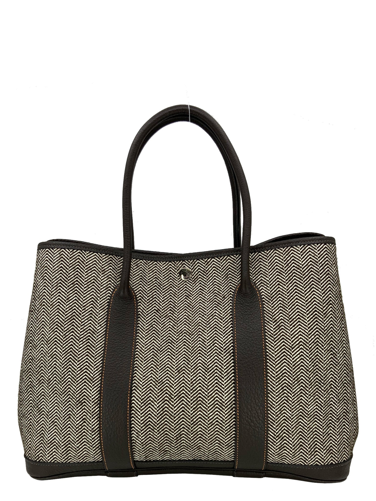 Hermes Buffalo ia Leather Garden Party Tote