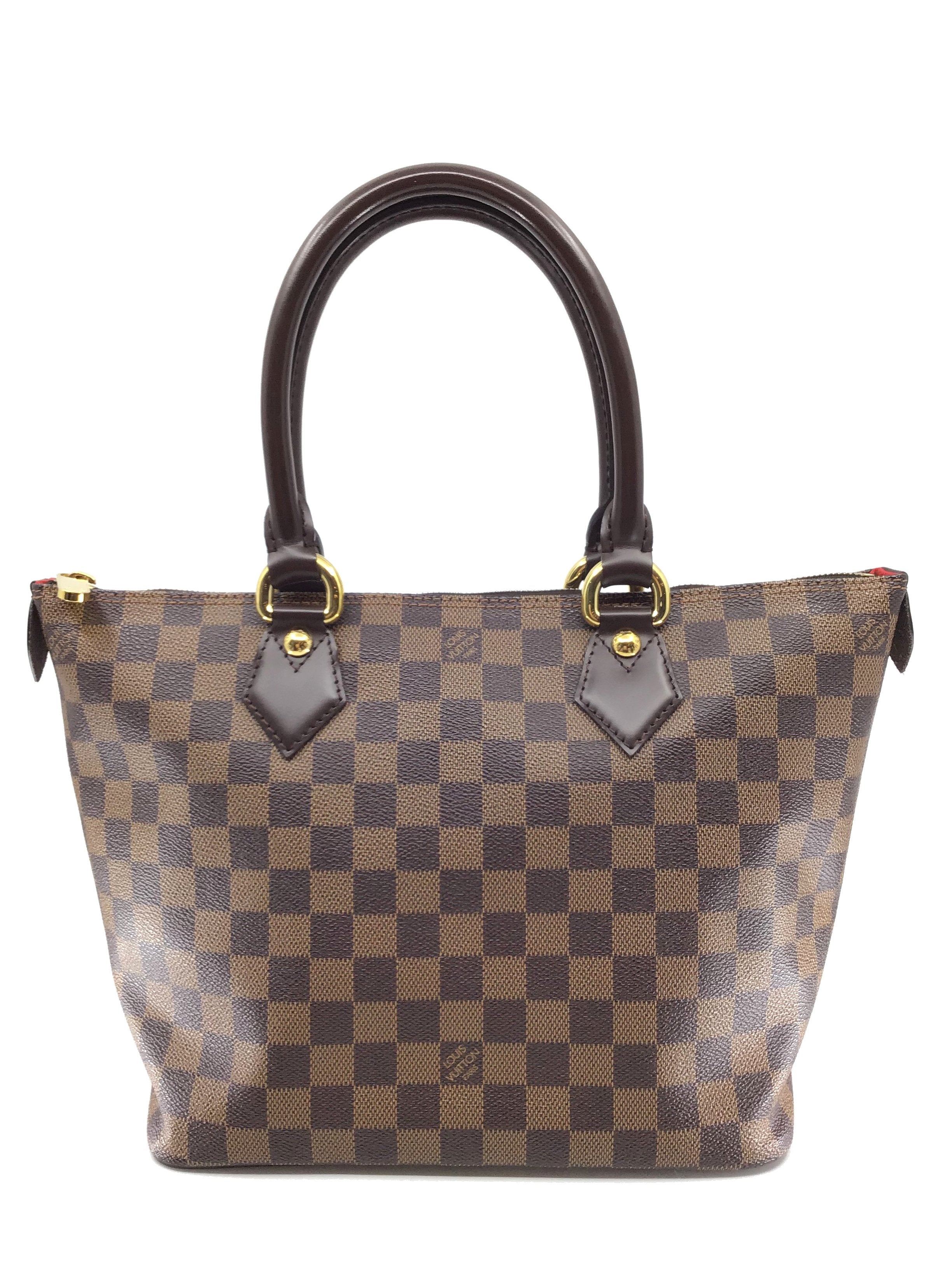 Louis Vuitton Authentic Damier Azur Saleya MM Tote Bag