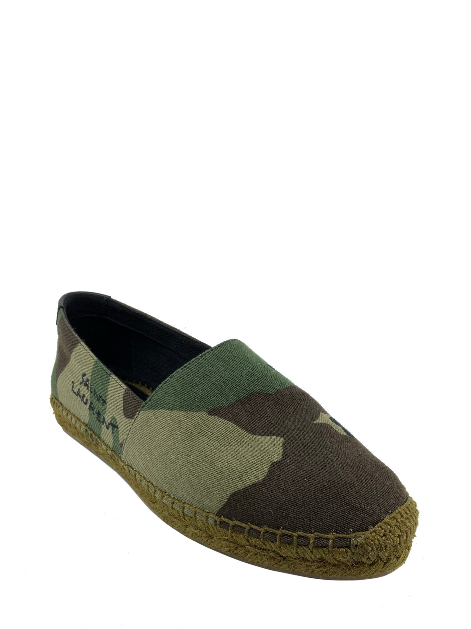 Saint Laurent Signature Canvas Espadrilles