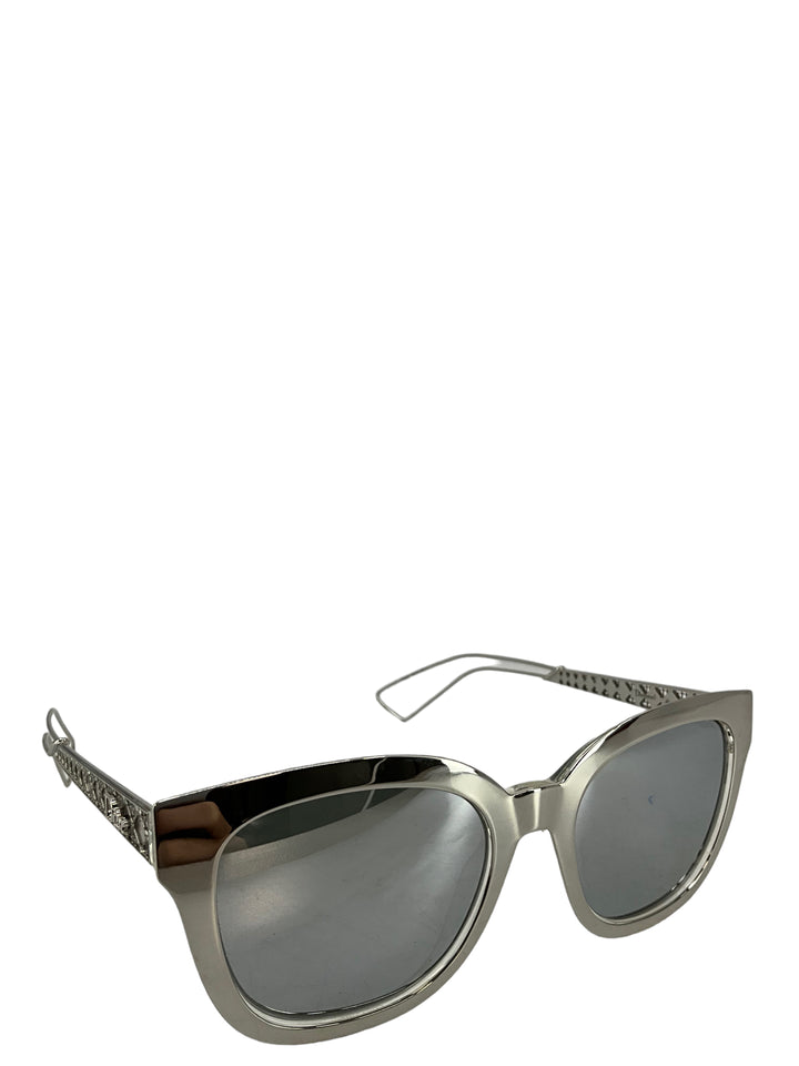 Christian dior silver sunglasses on sale