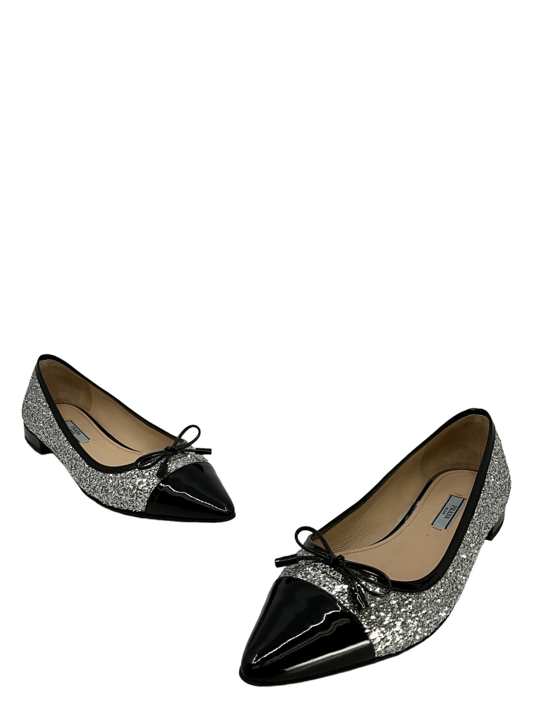 Prada top ballet flats