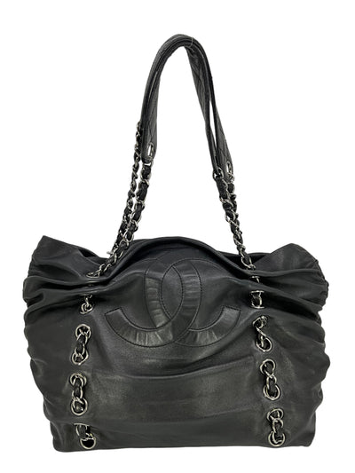 CHANEL Timeless Sharpei Tote Lambskin Shoulder Bag-Consigned Designs