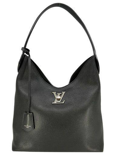 LOUIS VUITTON Calfskin Lockme Hobo Bag-Consigned Designs