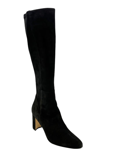 Manolo Blahnik Suede Knee High Boots Size 8-Consigned Designs