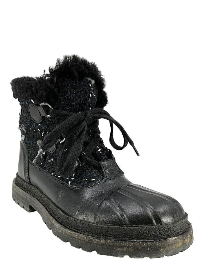 Chanel snow boots on sale