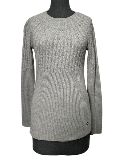 LORO PIANA Cable Cashmere Half Ribbed Sweater Size S-Consigned Designs