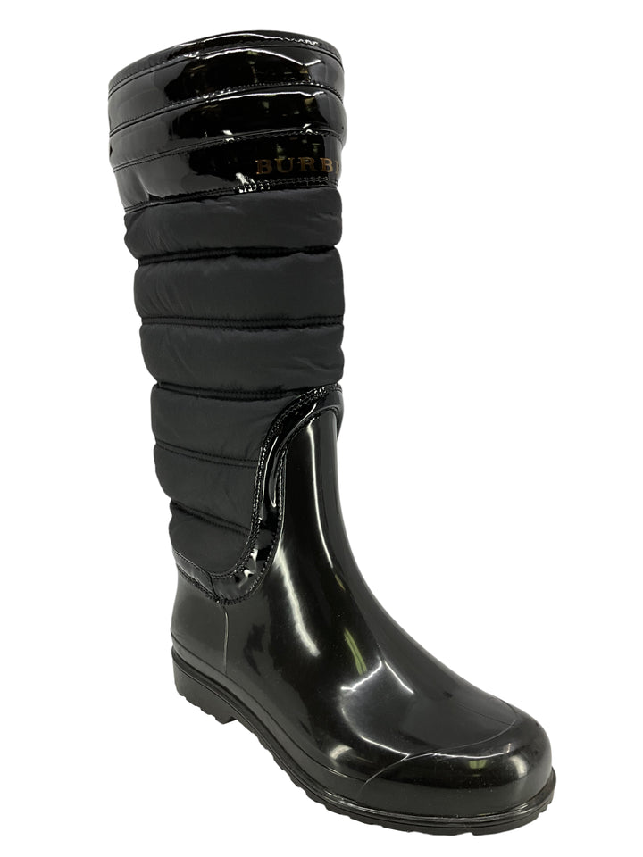 Burberry rubber boots deals