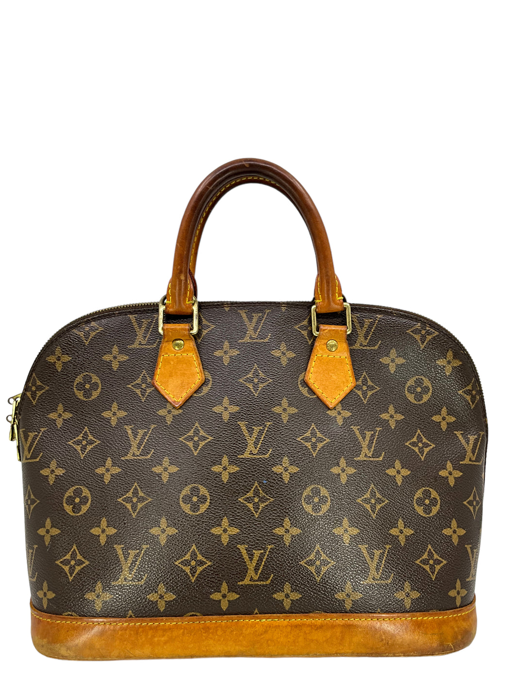 Authentic Louis store Vuitton Monogram Alma Satchel For Parts or Repair