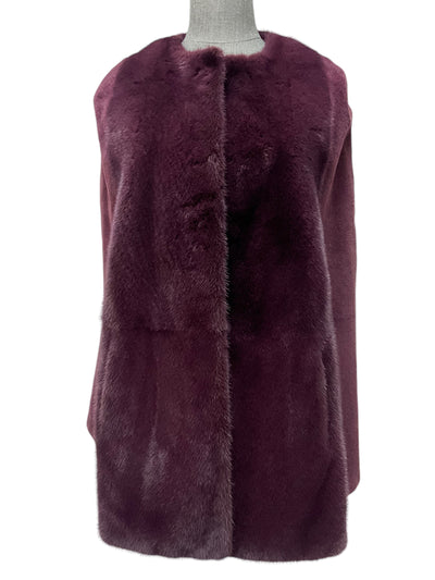 LORO PIANA Mink Fur Cape One Size-Consigned Designs