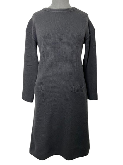 LORO PIANA Baby Cashmere Front Pocket Midi Dress Size S-Consigned Designs