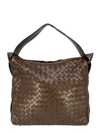 Bottega Veneta Vintage Intrecciato Woven Nappa Leather Bag-Consigned Designs