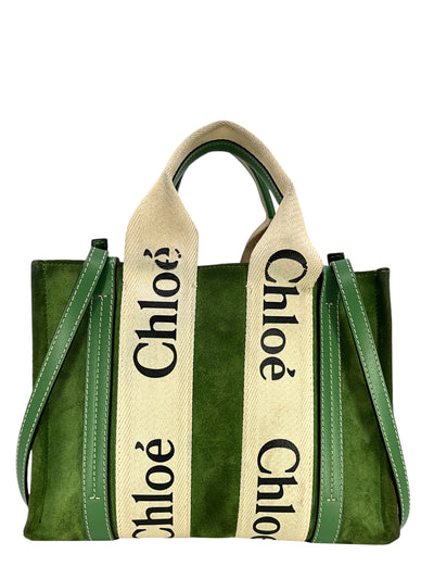 Chloe Small Woody Tote Bag-Consigned Designs