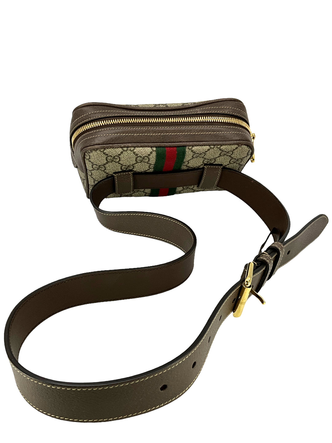 Gucci ophidia gg supreme belt bag best sale