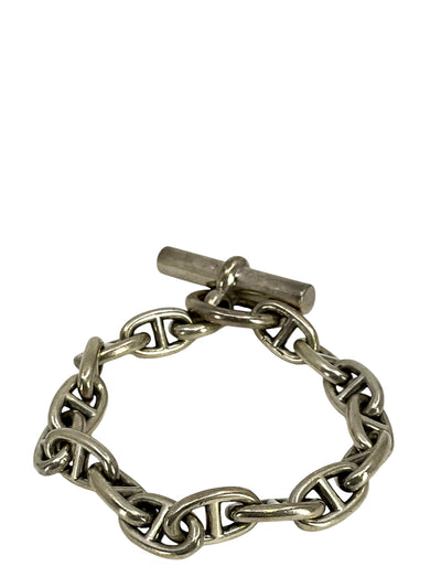 Hermes Silver Chaine D'Ancre Link Bracelet-Consigned Designs