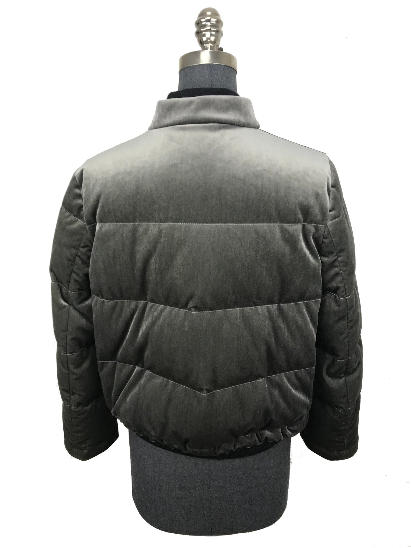 Brunello Cucinelli - Gray Shearling & Leather Reversible Jacket