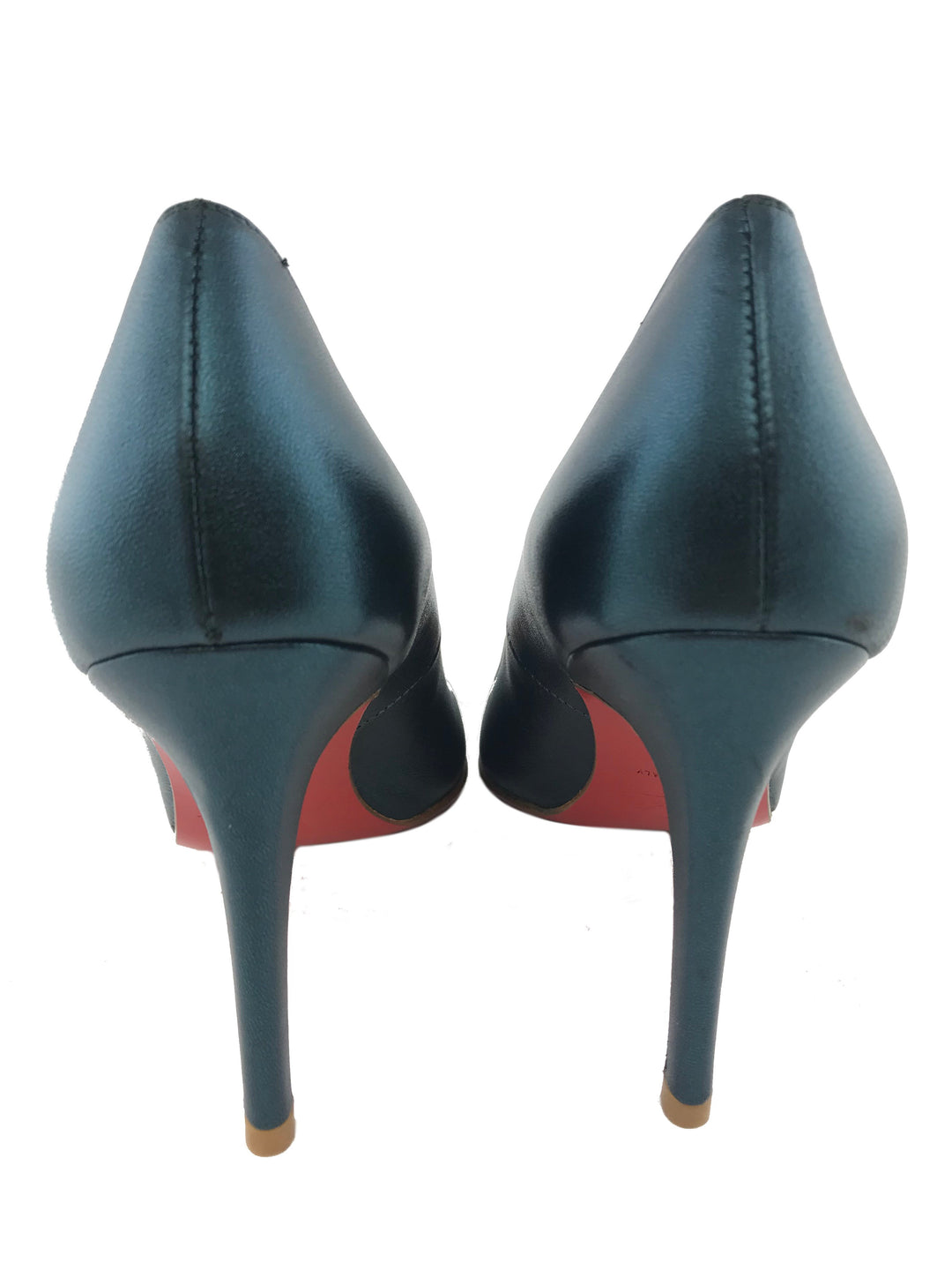 Christian Louboutin Simple 100 Nappa Laminato Pumps Size 6 - Consigned  Designs