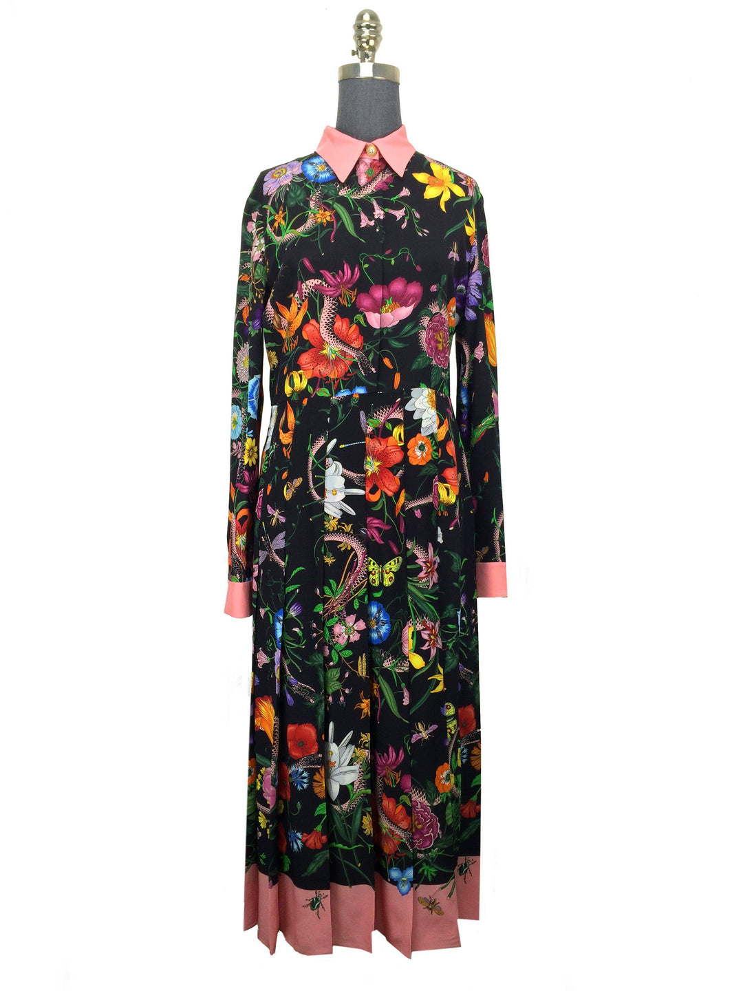 Gucci silk dress best sale