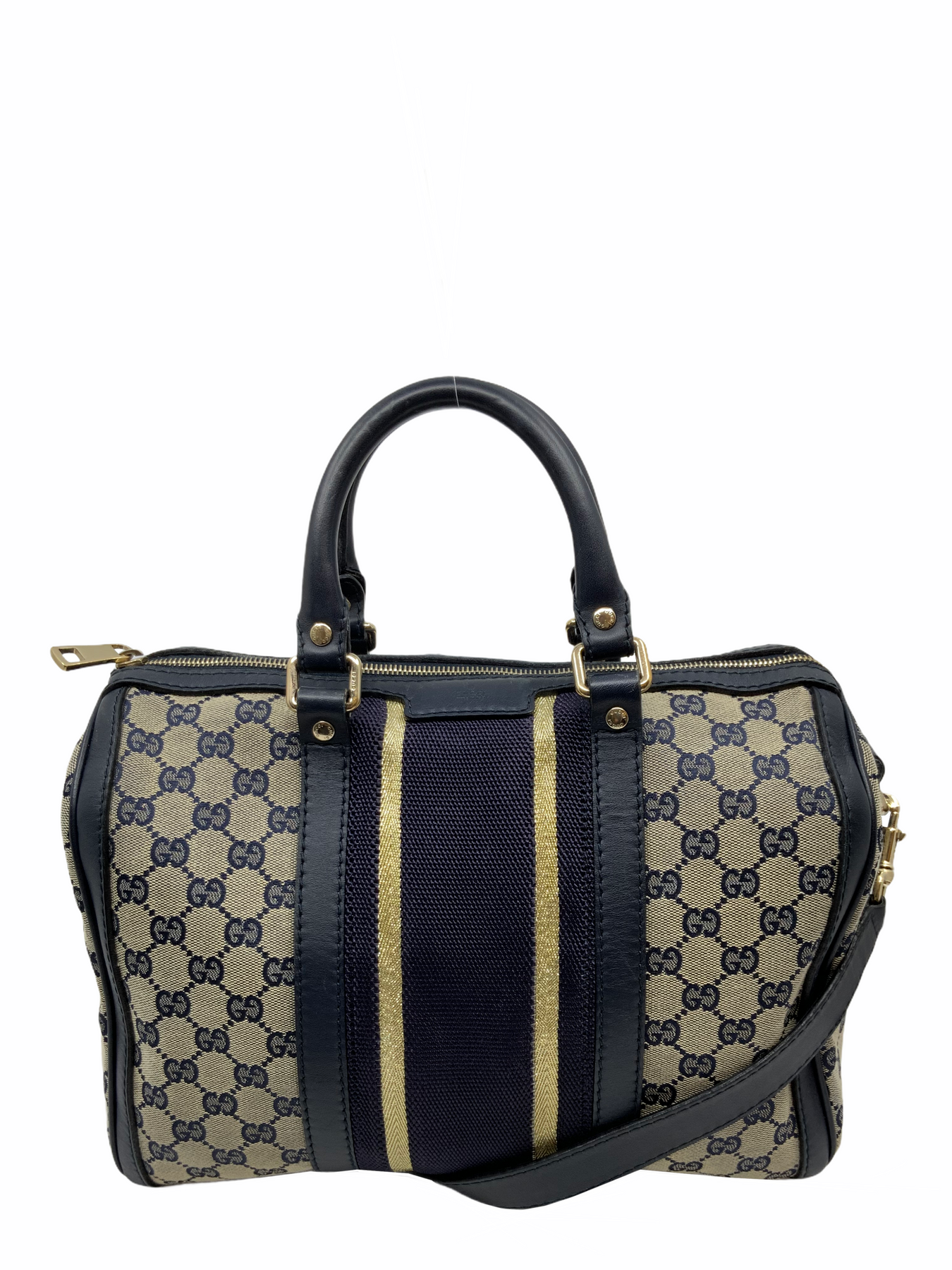 Gucci Attache Shoulder Bag Large, Monogram, Preowned in Dustbag WA001 -  Julia Rose Boston
