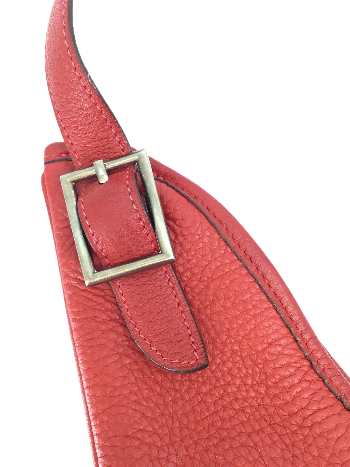 Hermès Clemence Massai 32 - Red Shoulder Bags, Handbags
