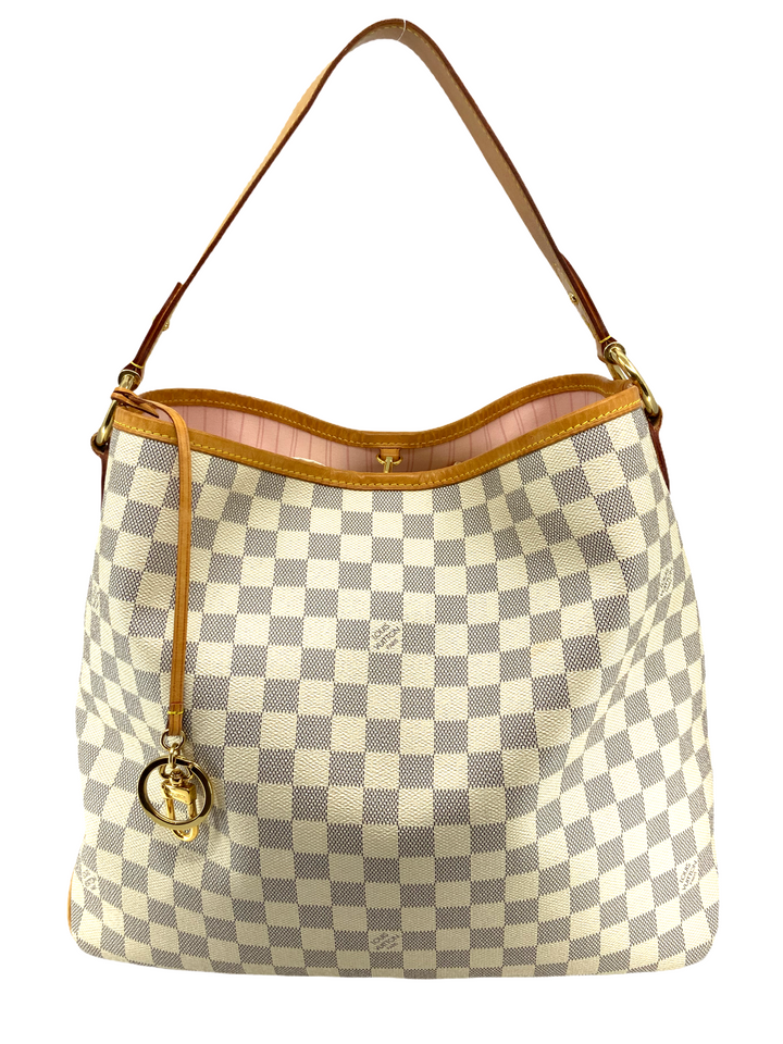 Louis Vuitton Damier Azur Canvas Delightful NM MM Bag Consigned Designs