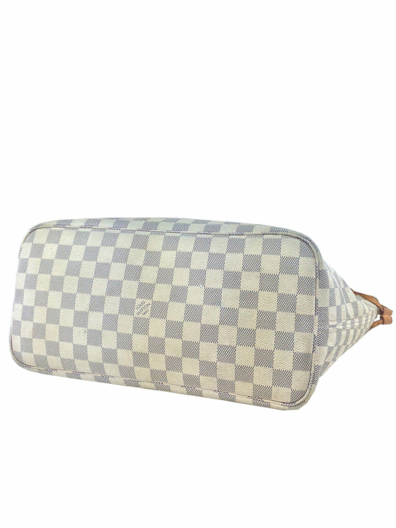 Louis Vuitton Damier Azur Neverfull MM Tote Bag - Consigned Designs