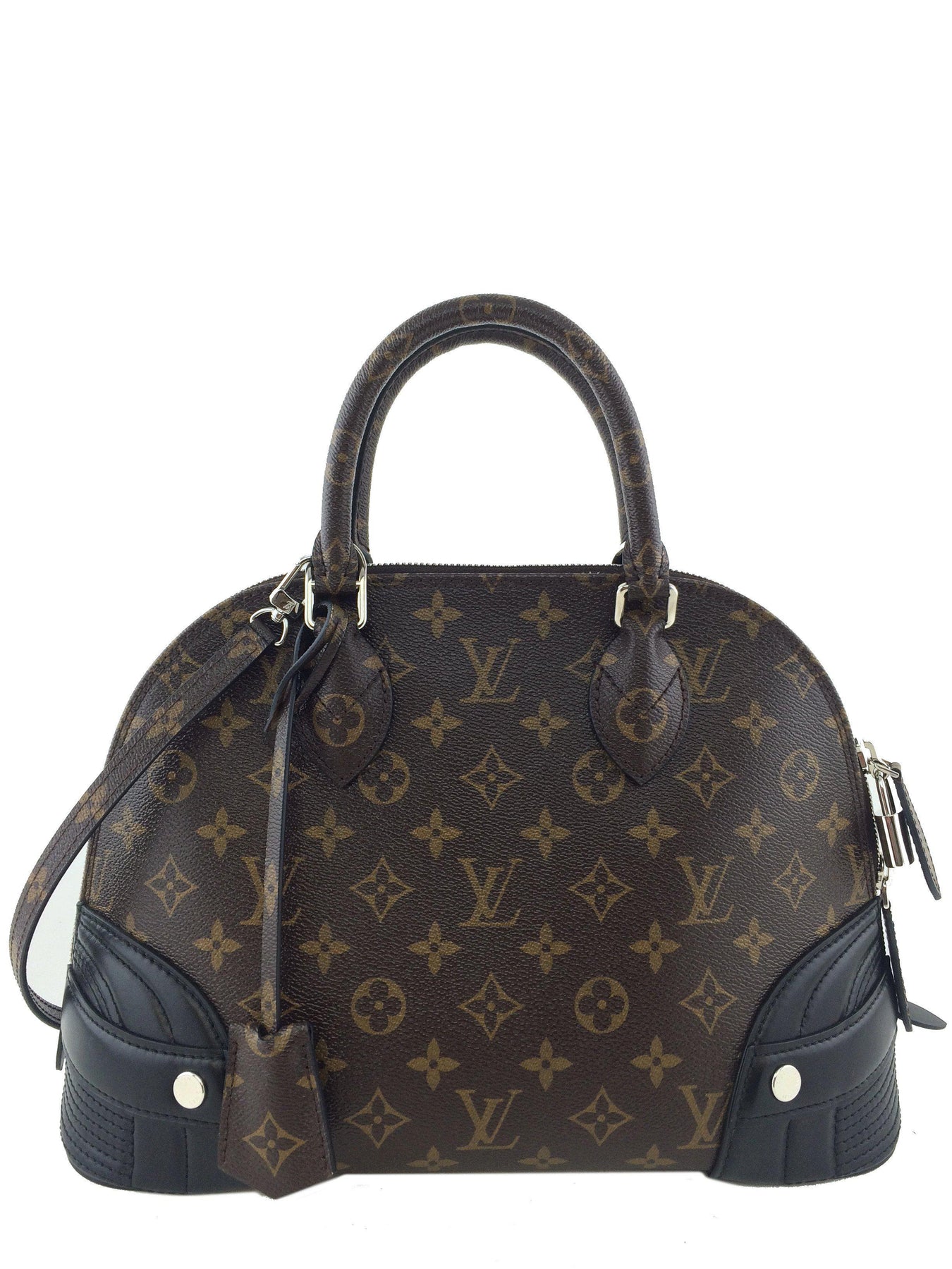 Hand Painted Customized Monogram Canvas Alma PM by Louis Vuitton at Gilt