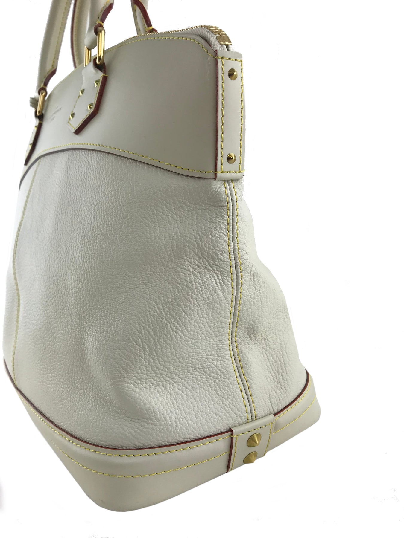 Louis Vuitton, Bags, Louis Vuitton Suhali Mm Goat Leather W Clochette 2  Keys Lock Dust Bag