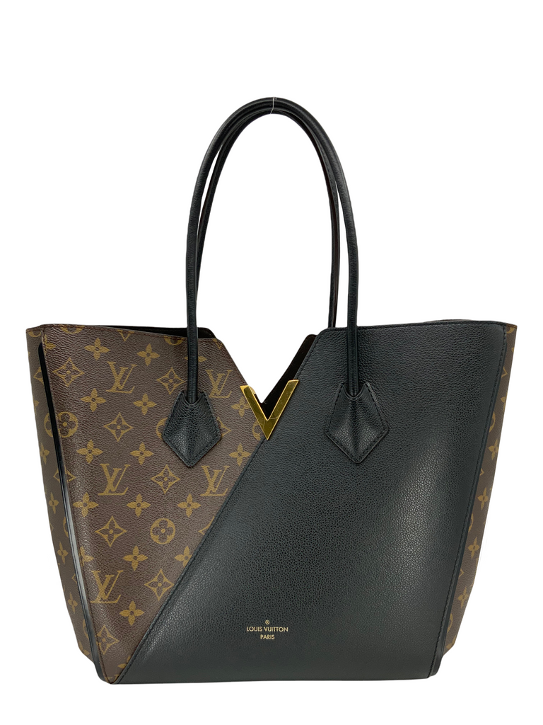 Louis Vuitton - Authenticated Kimono Handbag - Leather Brown Plain For Woman, Very Good condition