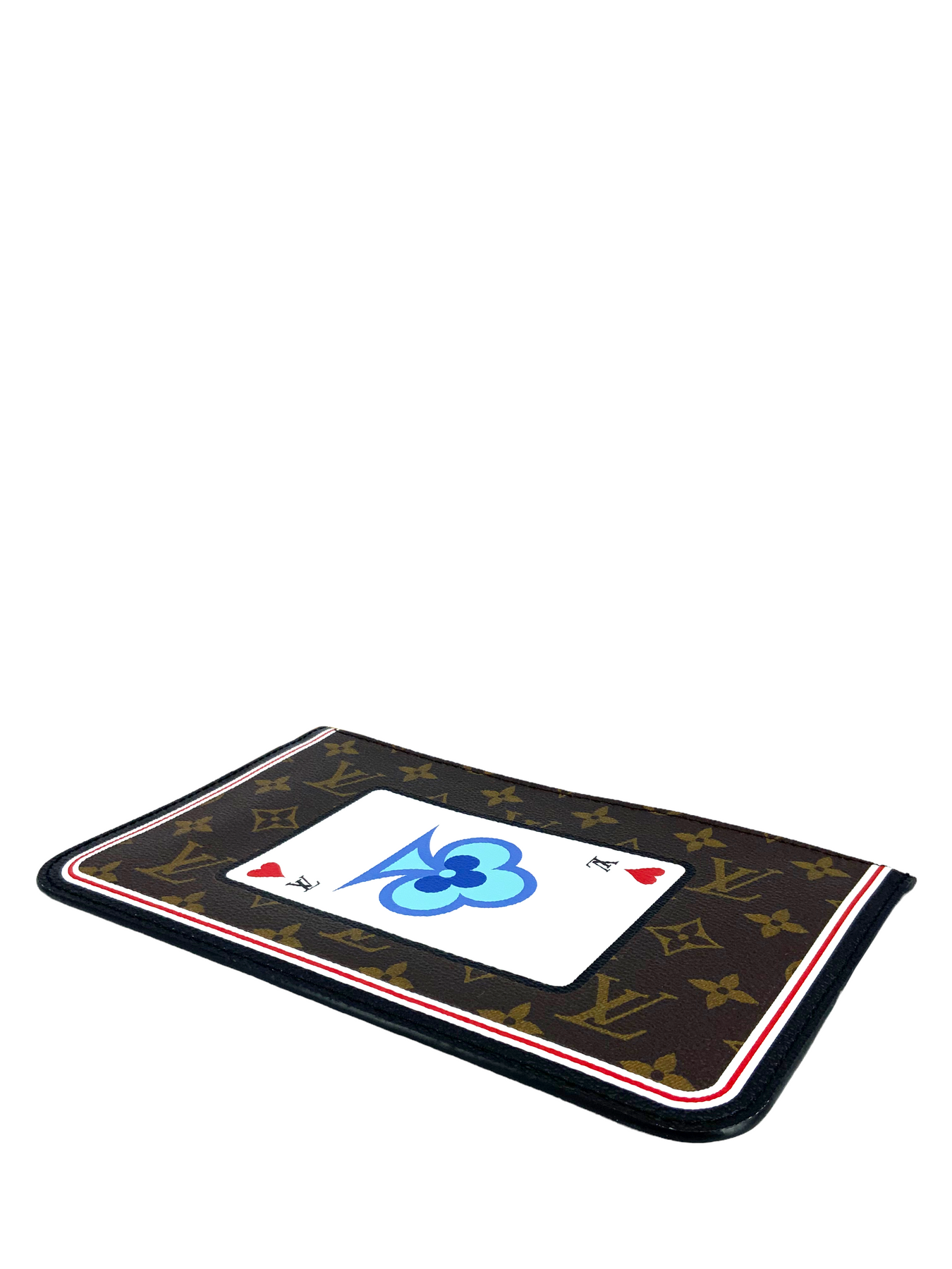 Louis Vuitton Poker Cards Game On Neverfull Pochette GM Wristlet
