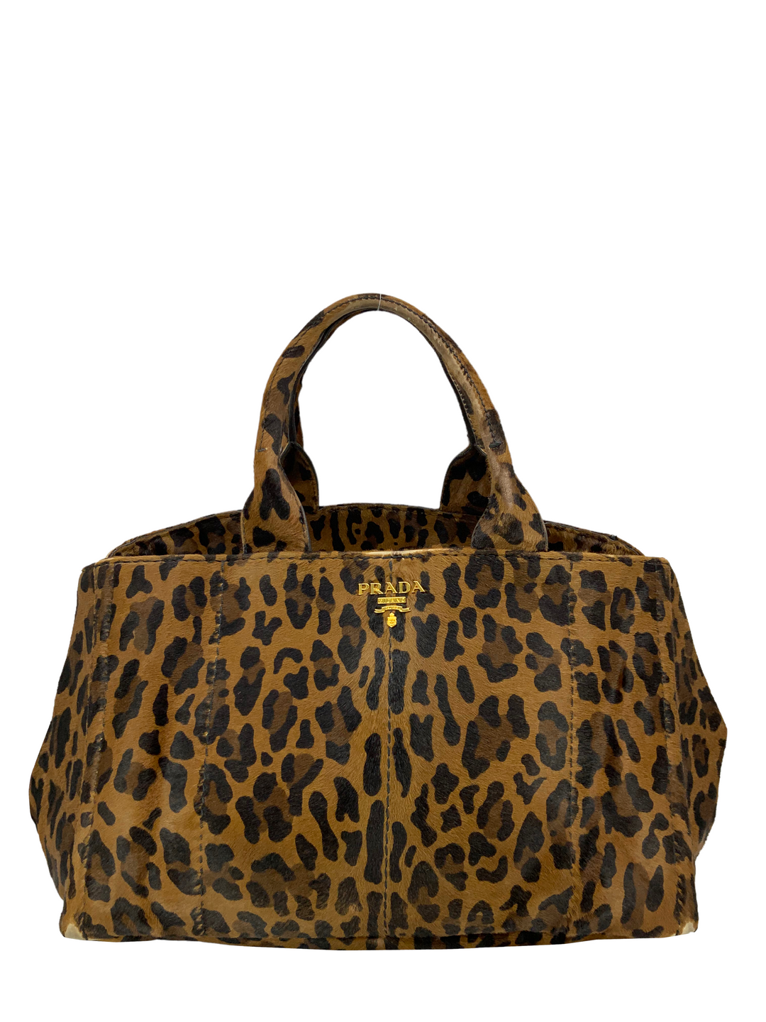 Prada cavallino leopard bag hotsell