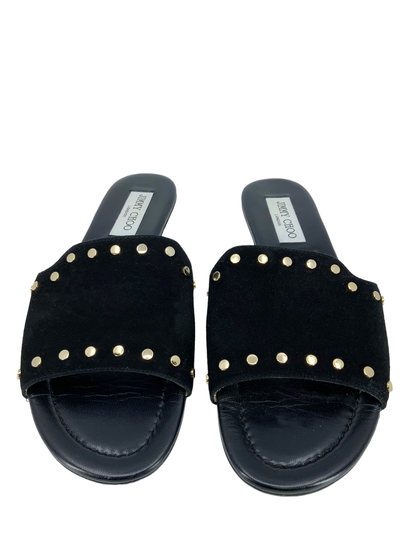 Jimmy Choo Granger Raffia Slide Sandals Size 9