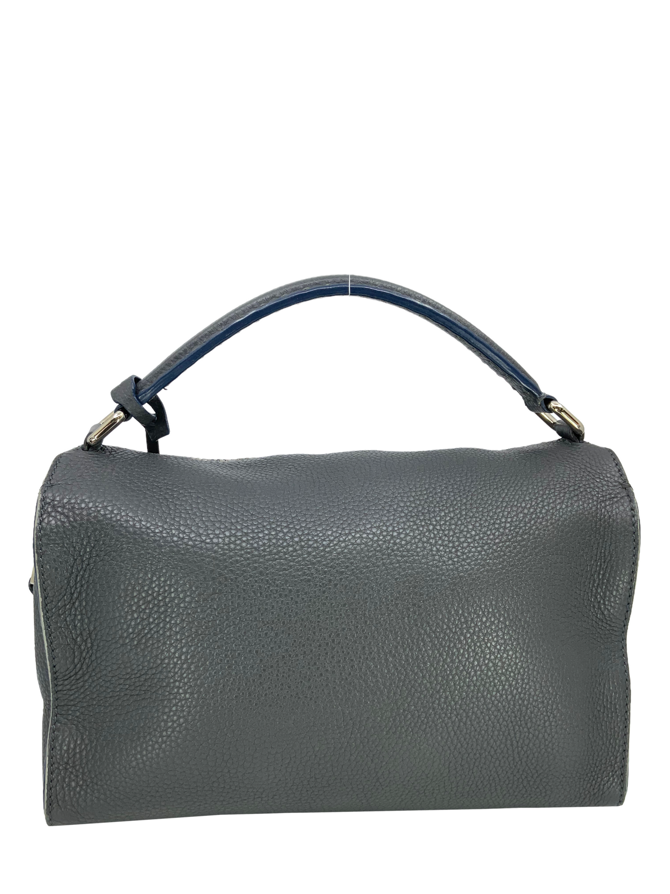 Coach, Bags, Coach Gray Alma Pebbled Leather Handbag