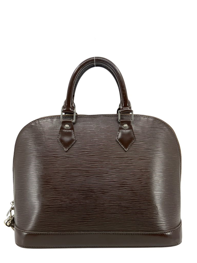 Louis Vuitton Alma PM Epi Leather Double Top Handle Bag on SALE