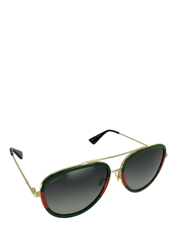 Gucci Aviator Metal Sunglasses Consigned Designs